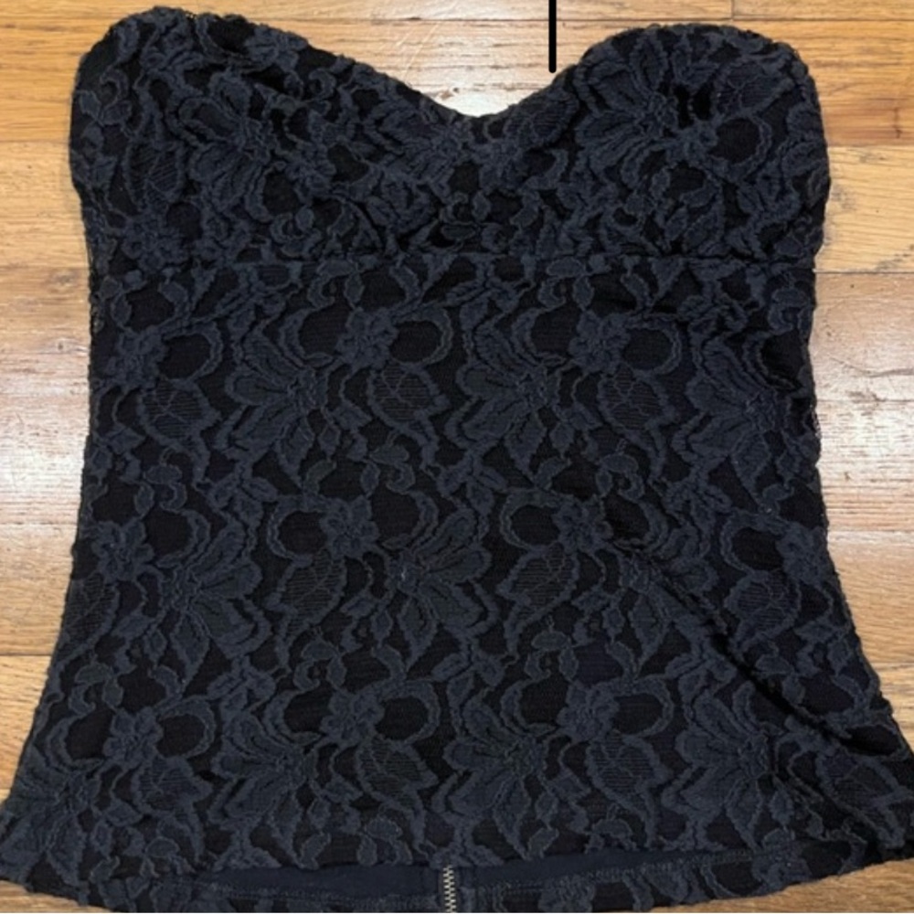 Pins & Needles Anthropologie corset style top